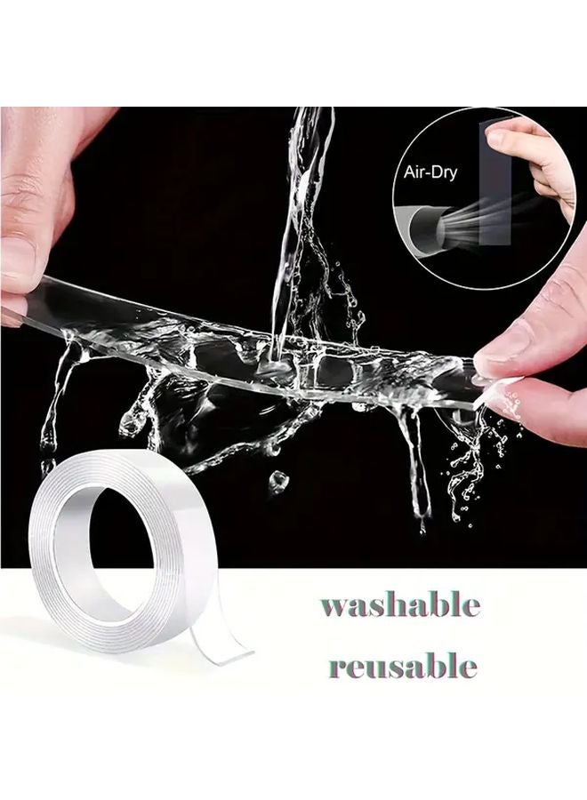 1 Roll 20mm x 10m Thickened Nano Double Sided Tape Strong Adhesive Transparent Traceless - Image 5