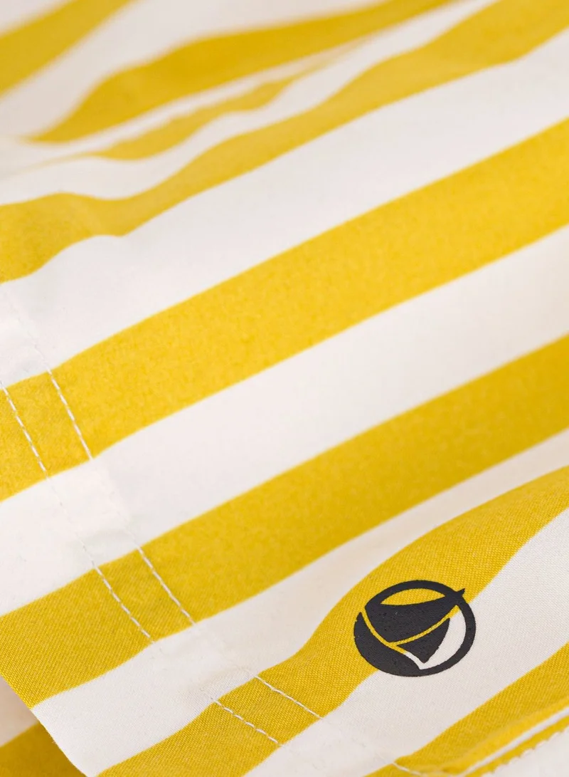 Petit Bateau Kids Striped Swim Shorts