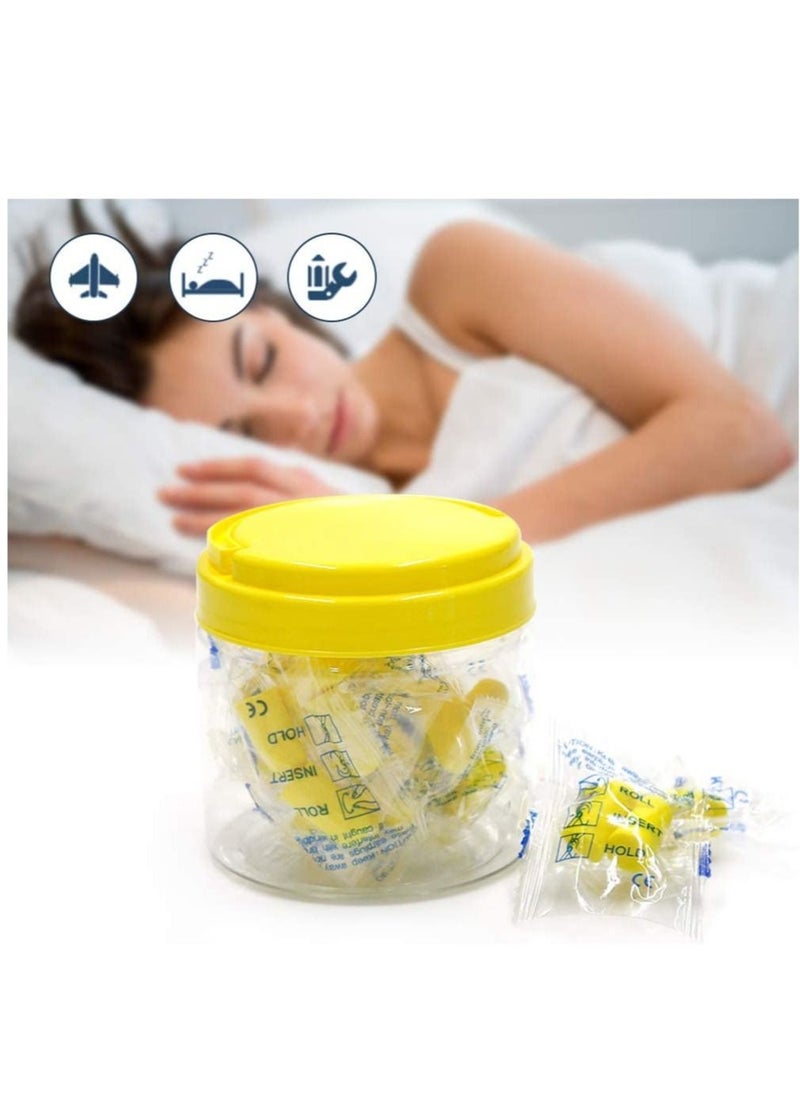 Generic - 2 Pairs of Earplugs, 4 Pieces Noise-Canceling Earplugs, Ultra-Soft Foam, Reusable, Noise-Blocking and Travel Earplugs, Soundproof Earplugs, Swimming Earplugs, Earplugs, Earplugs for Children, Swimming Earplugs for Children. - Image 1