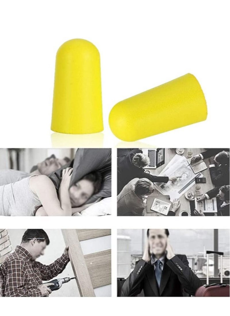 Generic - 2 Pairs of Earplugs, 4 Pieces Noise-Canceling Earplugs, Ultra-Soft Foam, Reusable, Noise-Blocking and Travel Earplugs, Soundproof Earplugs, Swimming Earplugs, Earplugs, Earplugs for Children, Swimming Earplugs for Children. - Image 1