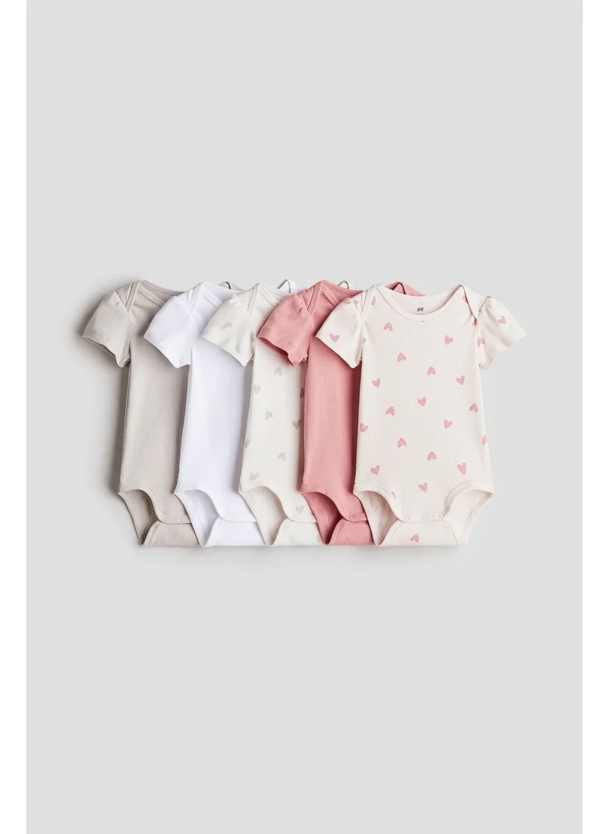 H&M 5-Pack Cotton Bodysuits