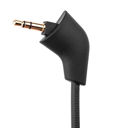 Smays Replacement Microphone for Hyper X Cloud II, Cloud X, Cloud Core, Cloud Pro, and Kingston HyperX Cloud Silver Gaming Headsets - 3.5mm Boom Mic, 2-Pack - Image 3