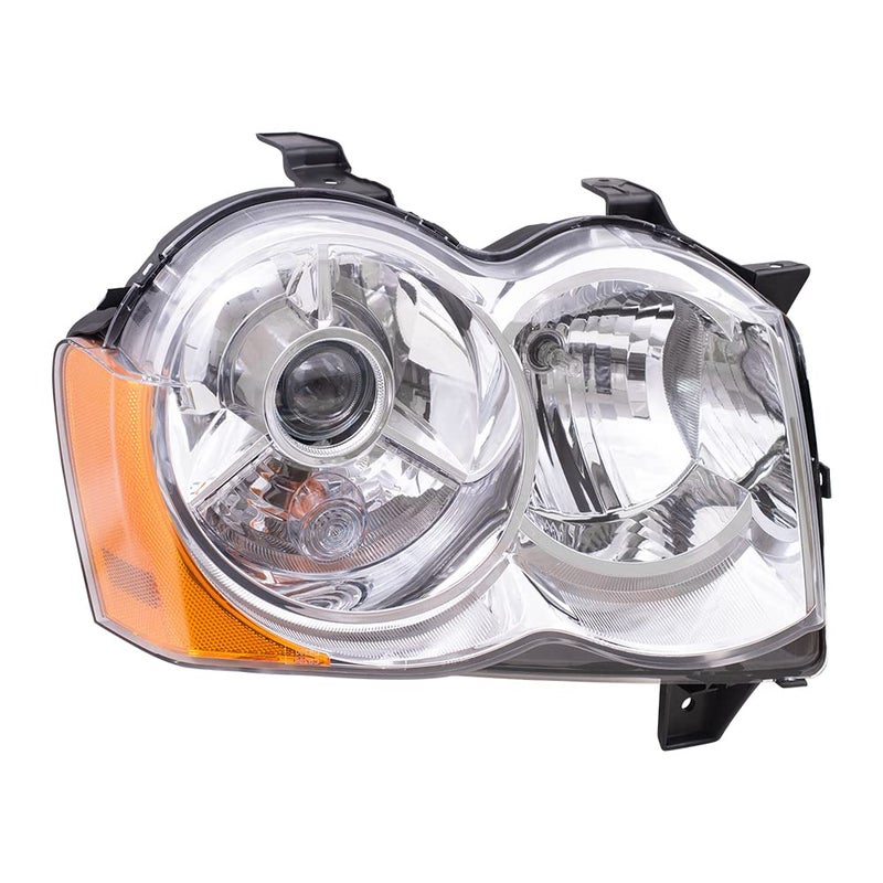 Brock Headlight for 20082010 Grand Cherokee HID wo HID Kit 55157484AH Right