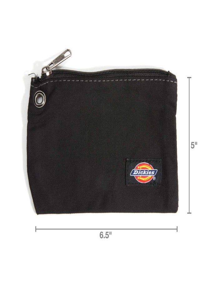 Dickies Set of 3 Small Canvas Utility Pouches, Zippered, for Organizing Small Tools and Fasteners, Grey/Tan/Black - Image 4