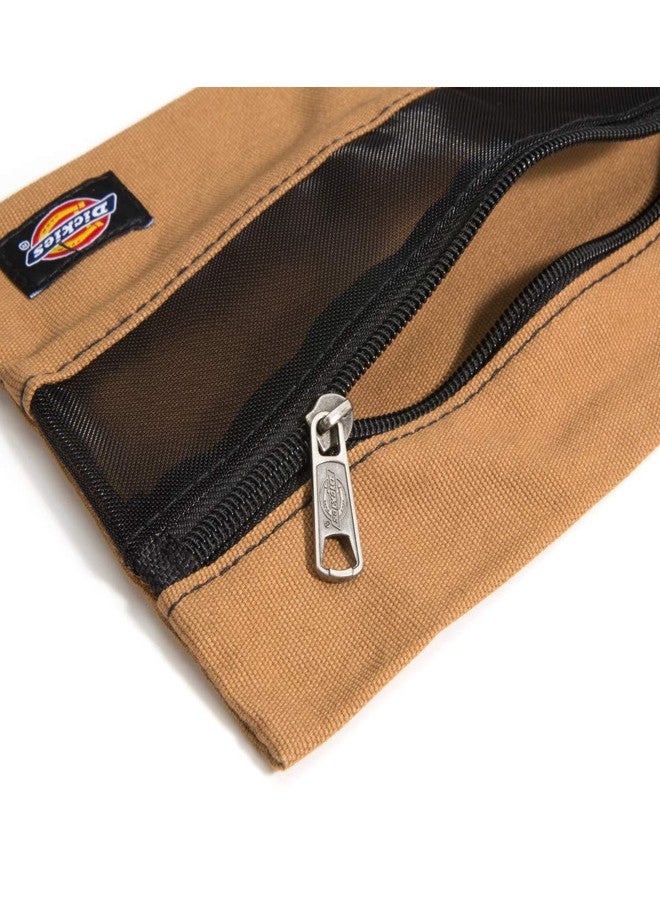 Dickies Set of 3 Small Canvas Utility Pouches, Zippered, for Organizing Small Tools and Fasteners, Grey/Tan/Black - Image 3