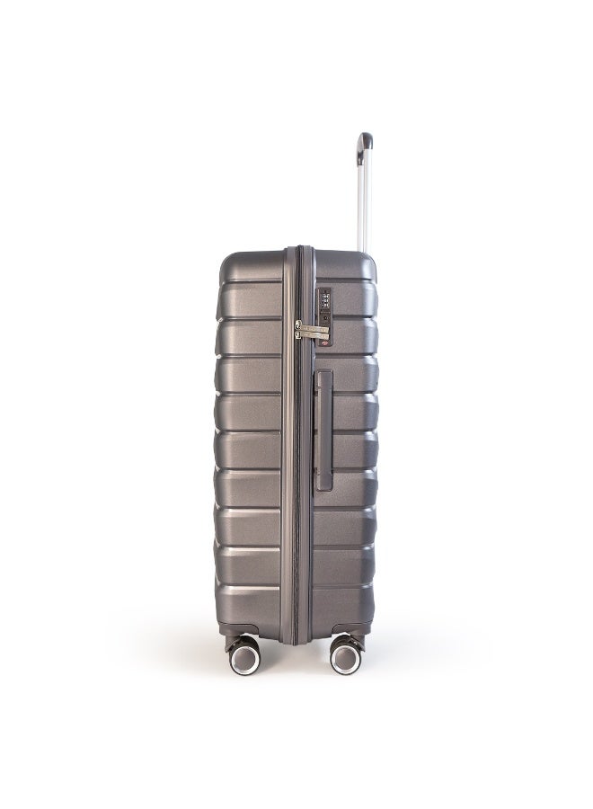 NEWCOM Polypropylene Suitcase, 4 Spinner Wheels, Lightweight Hard Shell | Shock Resistant | Durable PP Material | TSA Lock | Fashion Design |  Warranty | NEWCOM - Image 3