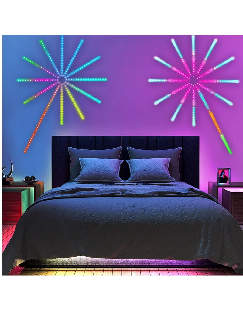 ELTRAZONE Smart Strip USB Powered Firework Led Lights For Bedroom With Launch Burst Effect Remote App Control  - Image 3