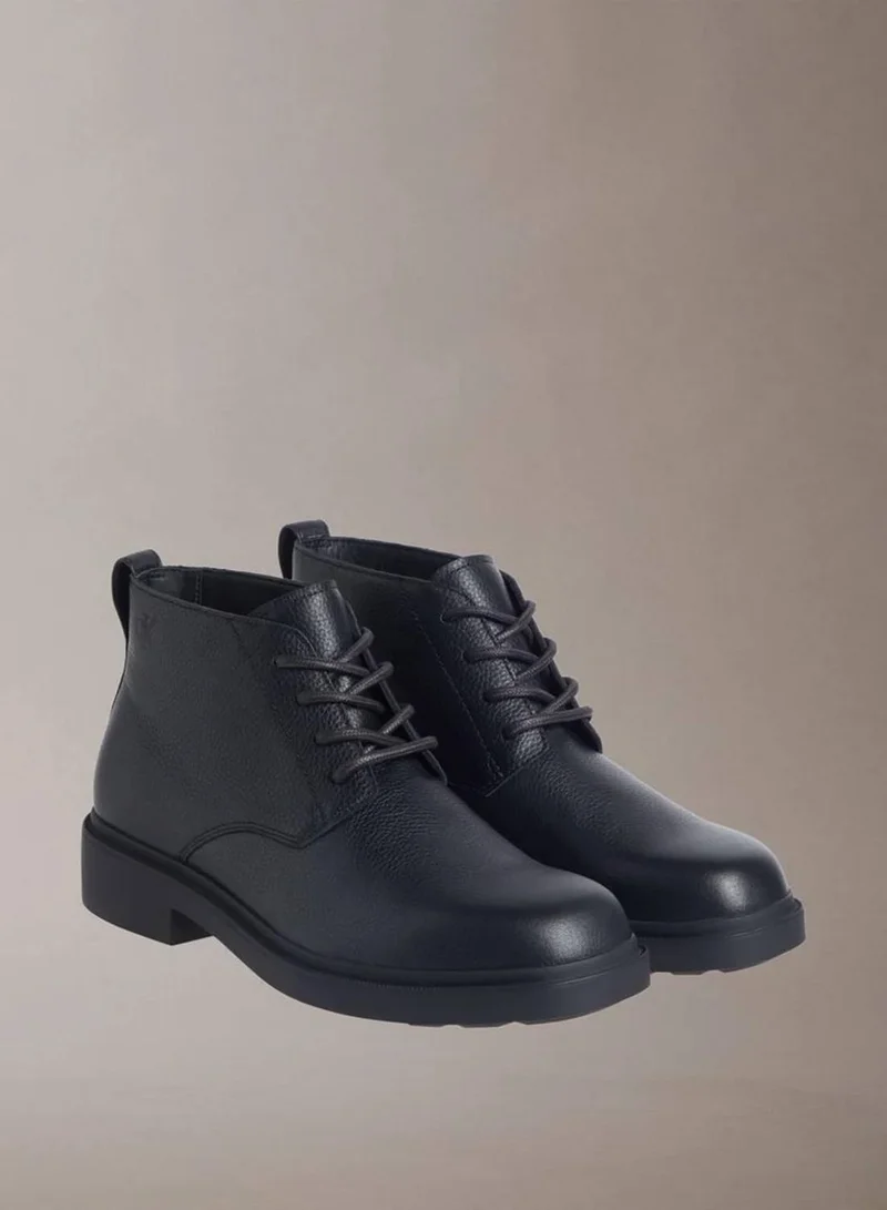 Calvin Klein Jeans Leather Airfit® Lugged Desert Boots