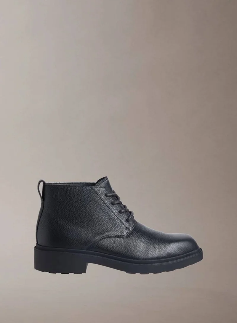 Calvin Klein Jeans Leather Airfit® Lugged Desert Boots