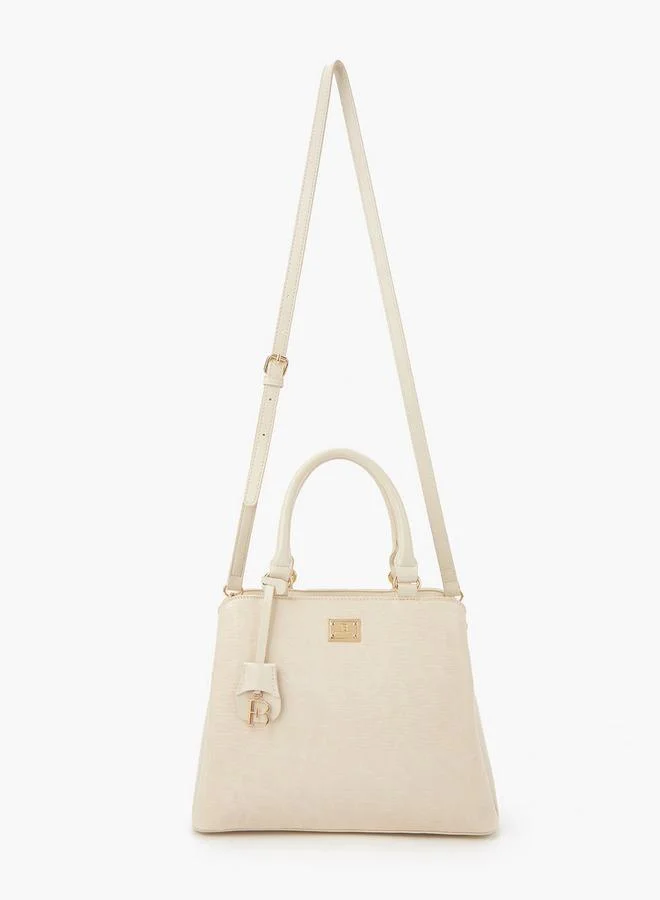فلورا بيلا من شو إكسبرس Textured Tote Bag with Double Handle