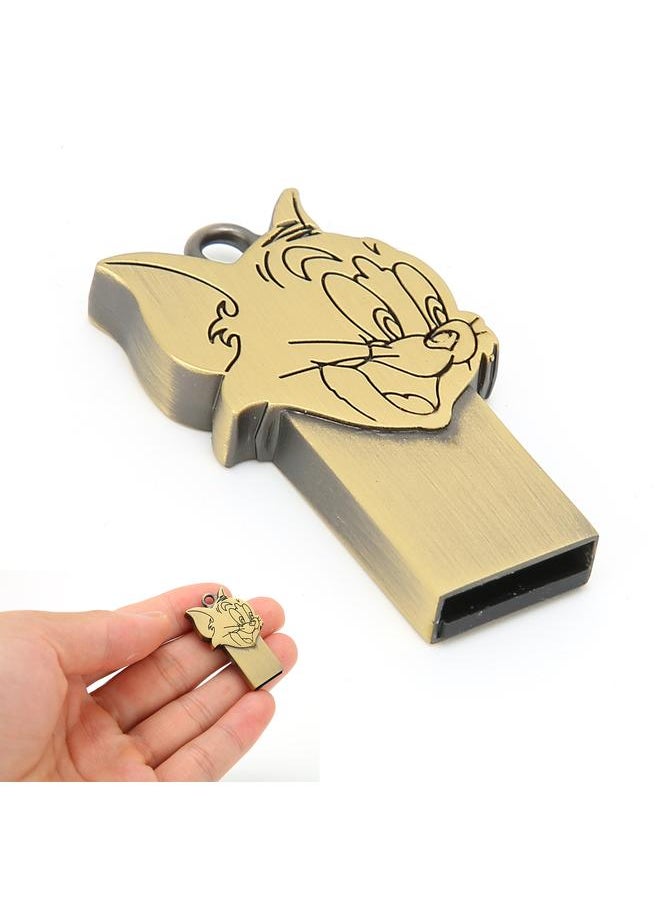 Thoraya Metal 2.0 USB Flash Drive Portable Waterproof Metal Drive Storage Memory Stick 128GB  - Image 4
