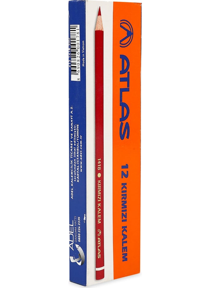 ATLAS 418300 Red Copy Pen 12 Pack  - Image 2