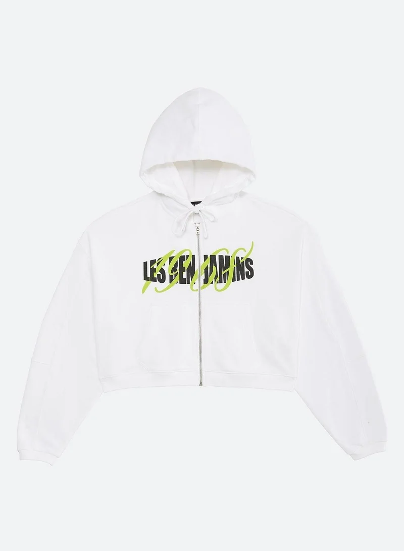 LES BENJAMINS ZIP HOODIE 001
