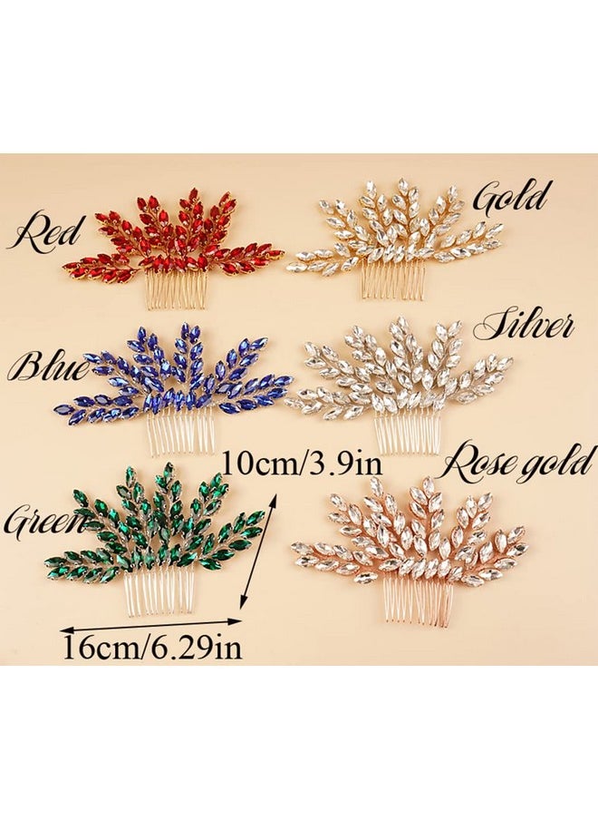 Something Blue Crystal Hair Comb Jewelry For Wedding Brides Bridesmaid Spakly Silver Hair Accessories Women Girls Prom Banquet Event Jewelry (Blue) - pzsku/ZA95385DF7BA0B085283EZ/45/_/1696663947/d9defda2-a324-4ee6-a389-887d63181ae9