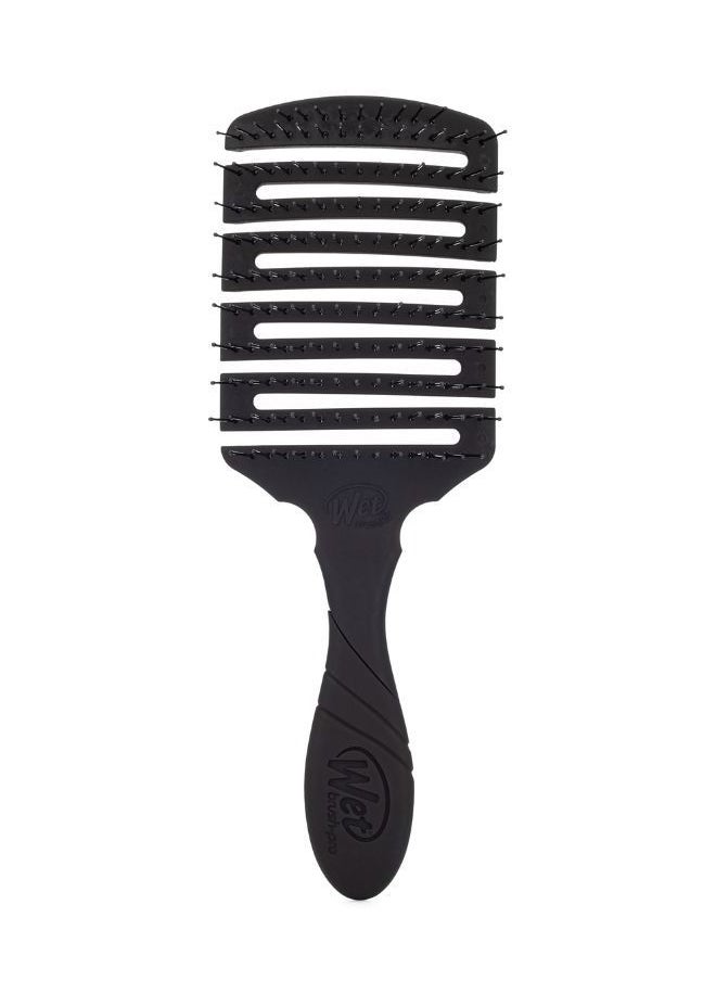 Wet brush Carbon Hair Brush Paddle Flex Dry, Moisture, Heat Resistant, Blow drying, Rubberized EasyGrip  - Image 1