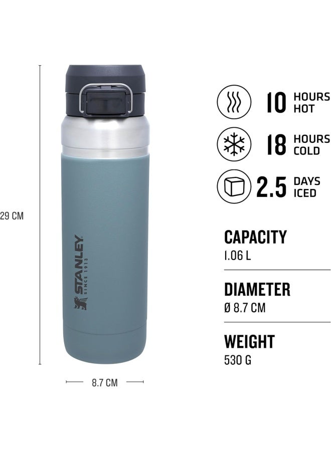 Stanley StanleyQuick Flip Water Bottle 1.06/36oz Shale - Image 2