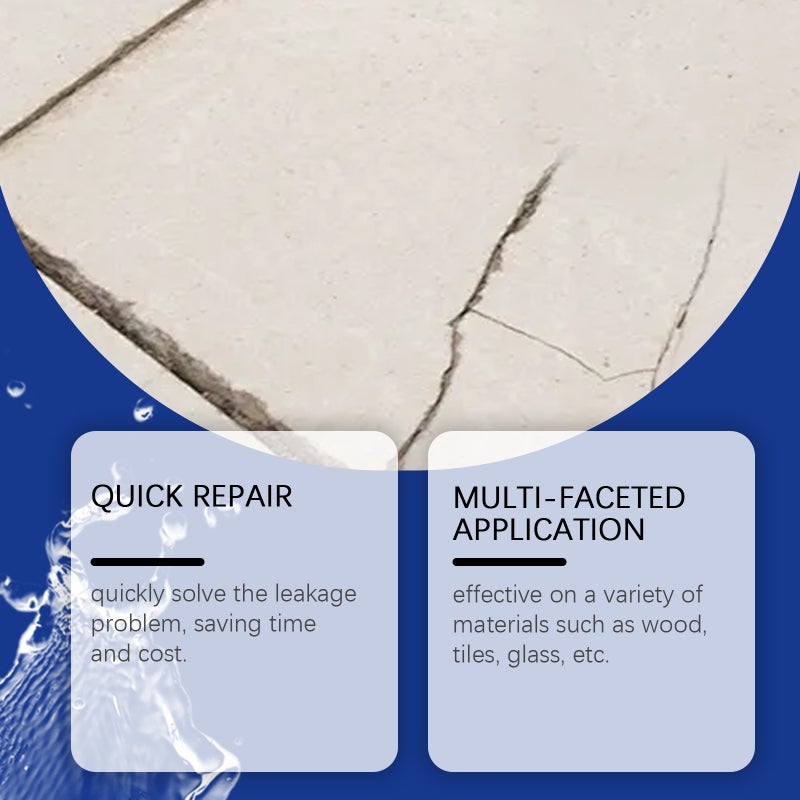 Jue Fish Waterproof Seam Sealant Household Roof Wall Crack Leak-Proof Waterproof Wear-Resistant Long-Lasting Glue - Image 3