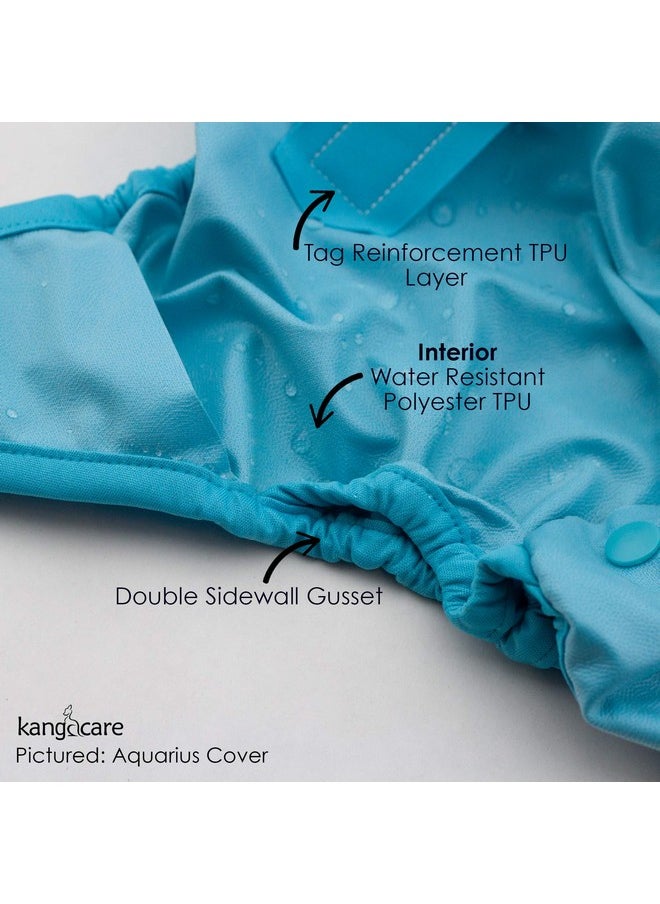 Kanga Care Kanga Care Rumparooz Double Leg Gusset Reusable Cloth Diaper Cover One Size Snap | Destiny 6-35 lbs  - Image 1