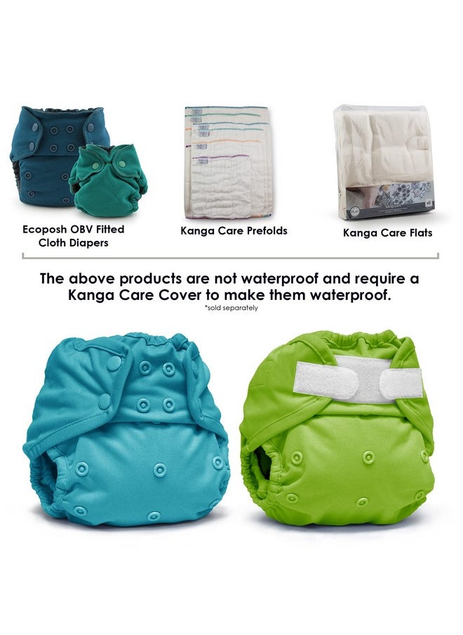 Kanga Care Kanga Care Rumparooz Double Leg Gusset Reusable Cloth Diaper Cover One Size Snap | Destiny 6-35 lbs  - Image 3