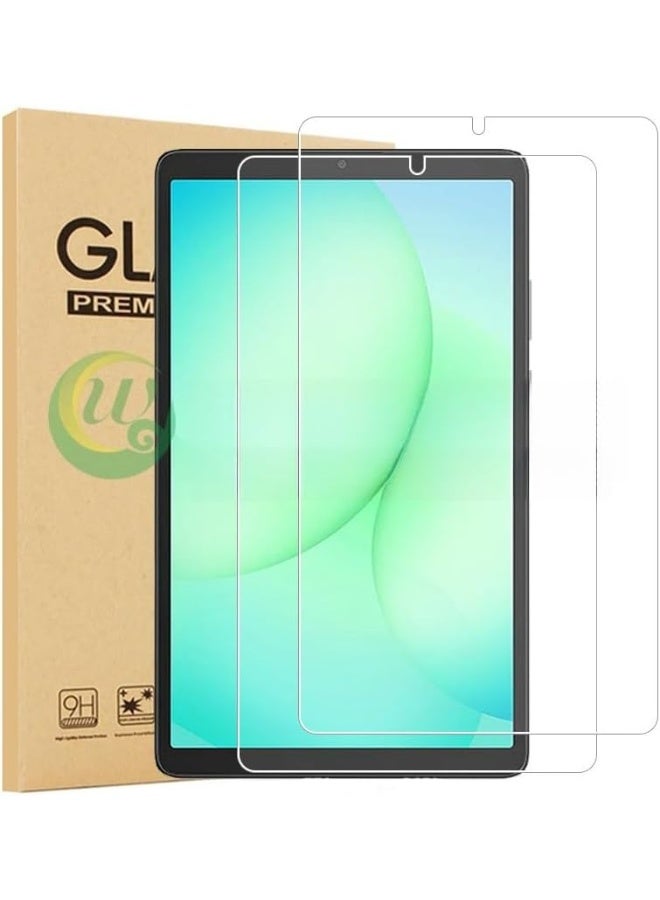 [2 Pack] Screen Protector Compatible with Samsung Galaxy Tab A11 Plus 11 Inch 2025 Tempered Glass Film, 9H Hardness Anti Scratch Protective Film, Ultra HD Bubble Free