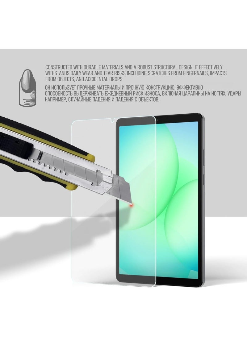 VKL [2 Pack] Screen Protector Compatible with Samsung Galaxy Tab A11 Plus 11 Inch 2025 Tempered Glass Film, 9H Hardness Anti Scratch Protective Film, Ultra HD Bubble Free - Image 4