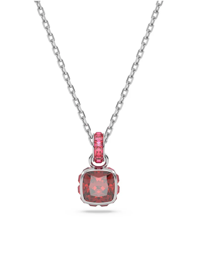 SWAROVSKI January Birthstone Pendant Rhodium Plated Necklace