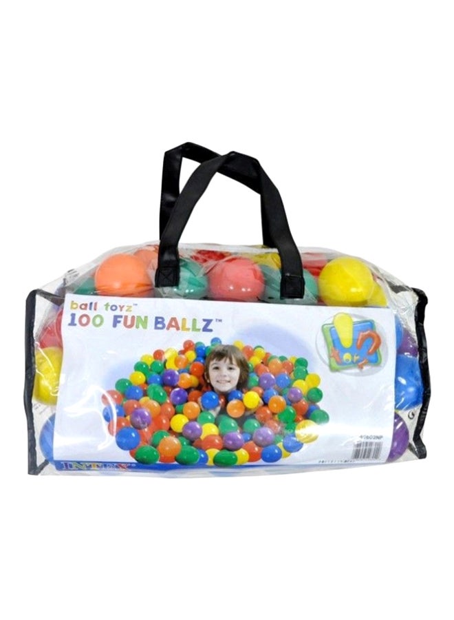 INTEX 100-Piece Fun Ball Set 3.12inch - Image 2
