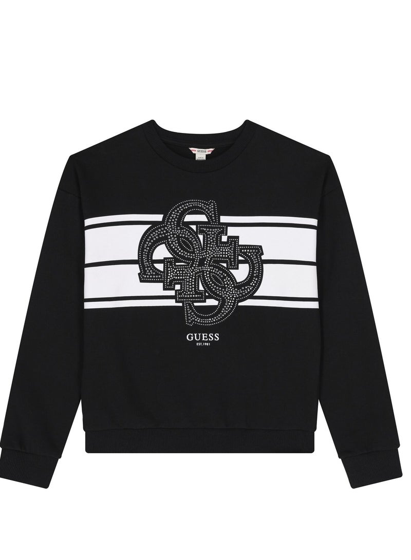 GUESS Kids Crew Neck Sweatshirt - Image 1