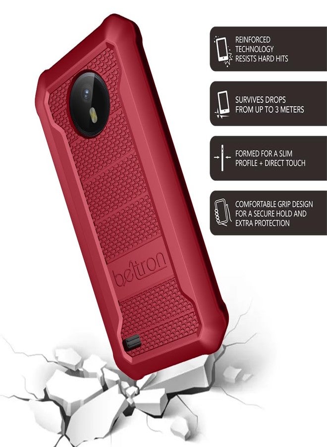 BELTRON Case for Omnipod 5, Slim Protective Grip Case with Reinforced Technology Designed to Protect Omnipod 5 Receiver (Secure Fit) (Red) - Image 5