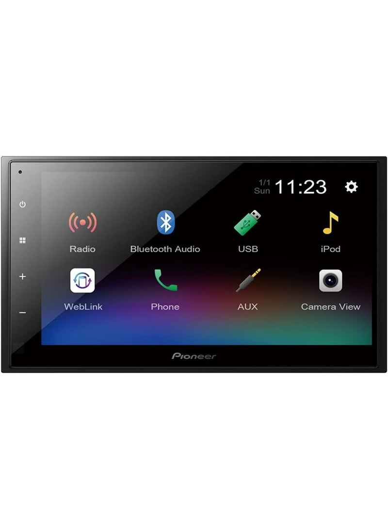 بايونير شاشة Pioneer DMH-A345BT شاشة تعمل باللمس مخرج فيديو رابط ويب بث الشاشة - Image 2