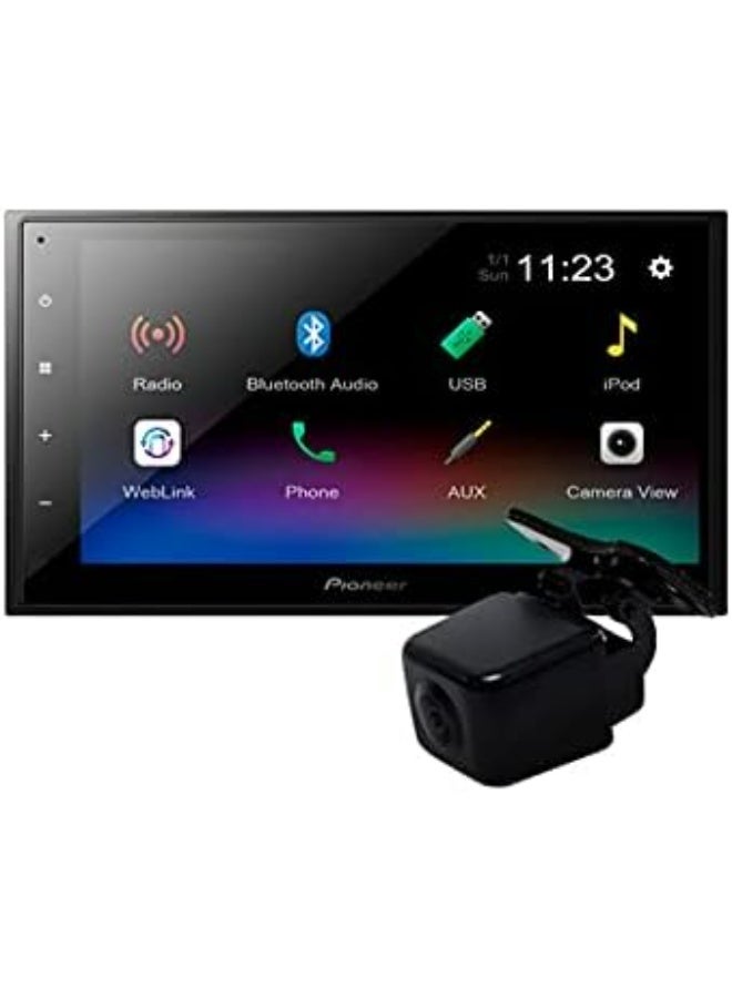 بايونير شاشة Pioneer DMH-A345BT شاشة تعمل باللمس مخرج فيديو رابط ويب بث الشاشة - Image 5