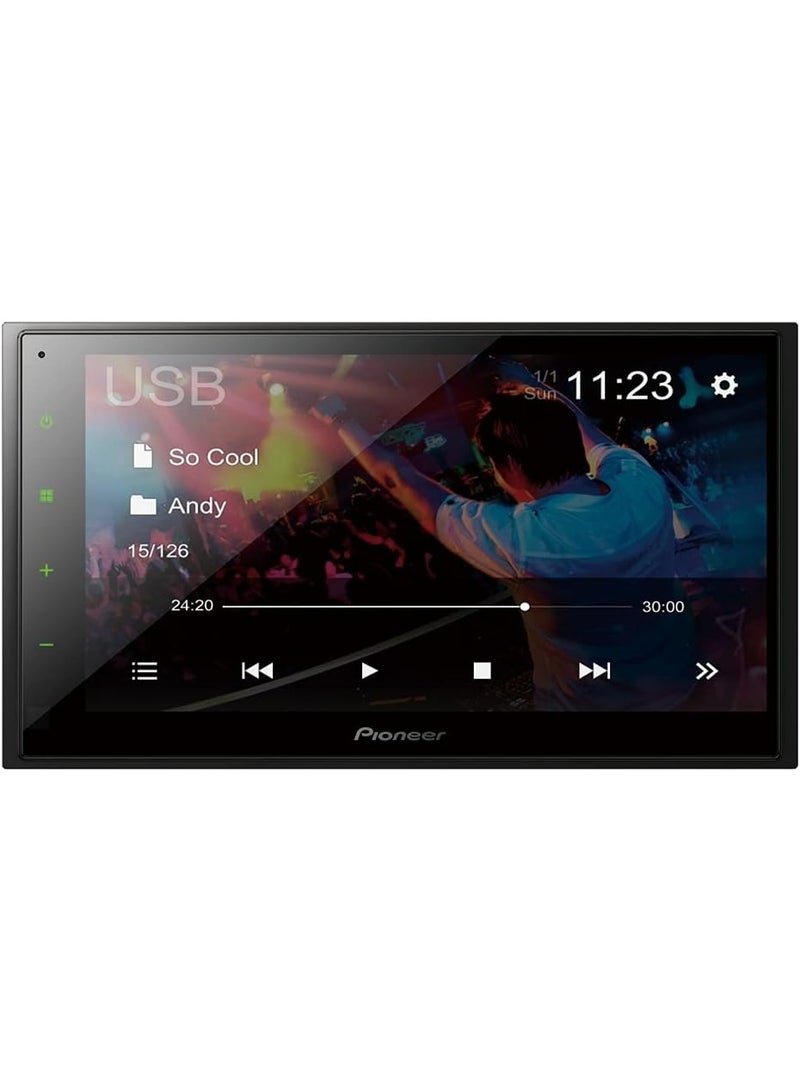 بايونير شاشة Pioneer DMH-A345BT شاشة تعمل باللمس مخرج فيديو رابط ويب بث الشاشة - Image 3