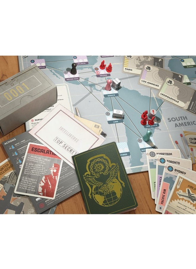 Z-Man Games - Pandemic Legacy Season 0 Board Game Board Game For Adults And Family Cooperative Board Game Ages 14+ 2 To 4 Players Average Playtime 60 Minutes Made By Zman Games - Image 1