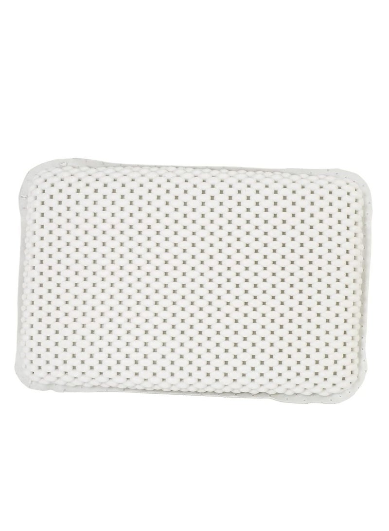 Bath Bliss Bath Biss Spa Foam Bath Pillow Suction Cup Bathtub Head and Neck Support Relaxing Cushion 