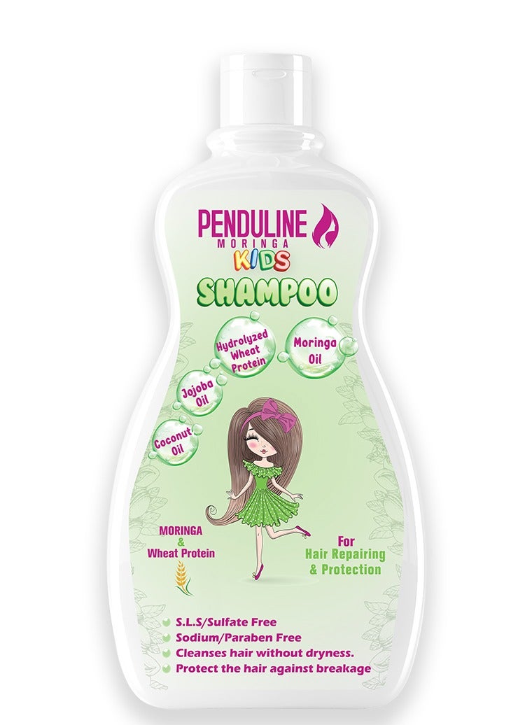 Penduline Moringa Kids Shampoo | Silky & Oily | Gentle Cleansing & Frizz Control |Nourishing & Moisturizing | 300 Ml - Image 1