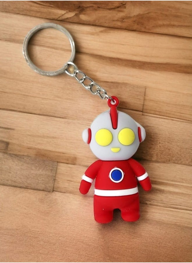Generic Ultraman Plastic Keychain  - Image 1