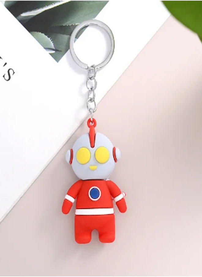 Generic Ultraman Plastic Keychain  - Image 3