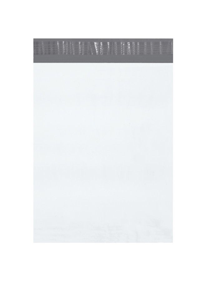 BOX USA BB87550PK Poly Mailer, 12" x 15 1/2", White (Pack of 50) - Image 2