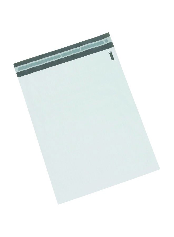 BOX USA BB87550PK Poly Mailer, 12" x 15 1/2", White (Pack of 50) - Image 1