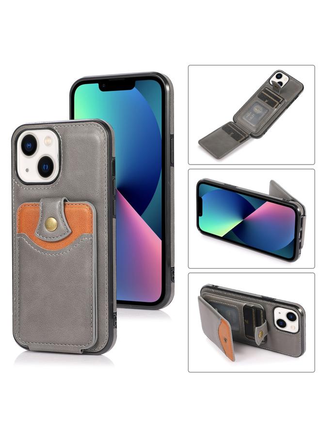 S-TOP Case For iPhone 14 Plus Soft Skin Wallet Bag Phone Case - Image 1