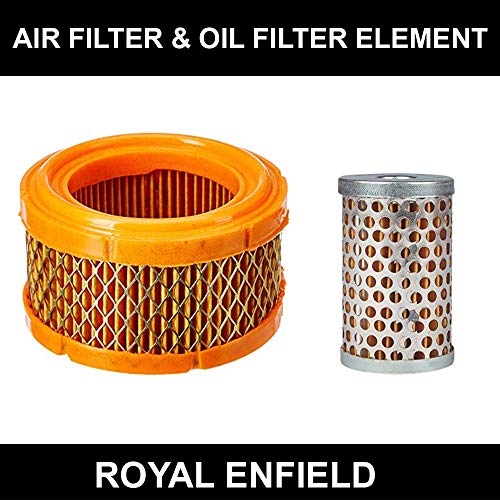 Haran Air Filter & Oil Filter Compatible For Royal Enfield Bullet/Classic/Electra & Thunderbird (All 350cc Models) - Image 2