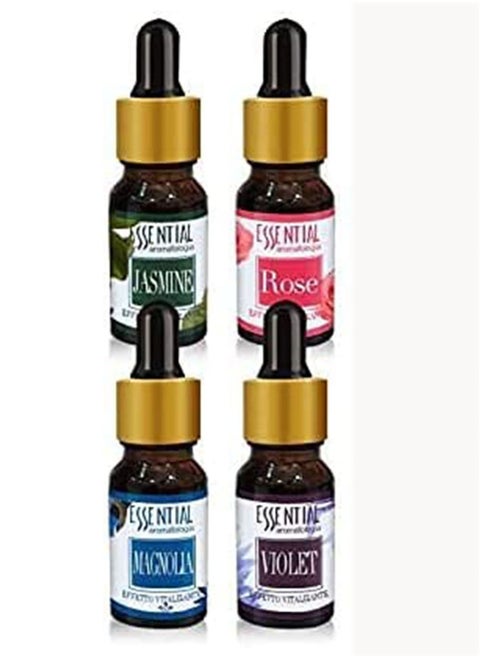 Essential Oils For Aromatherapy Oil Humidifier 10ML Set of 4 Pieces