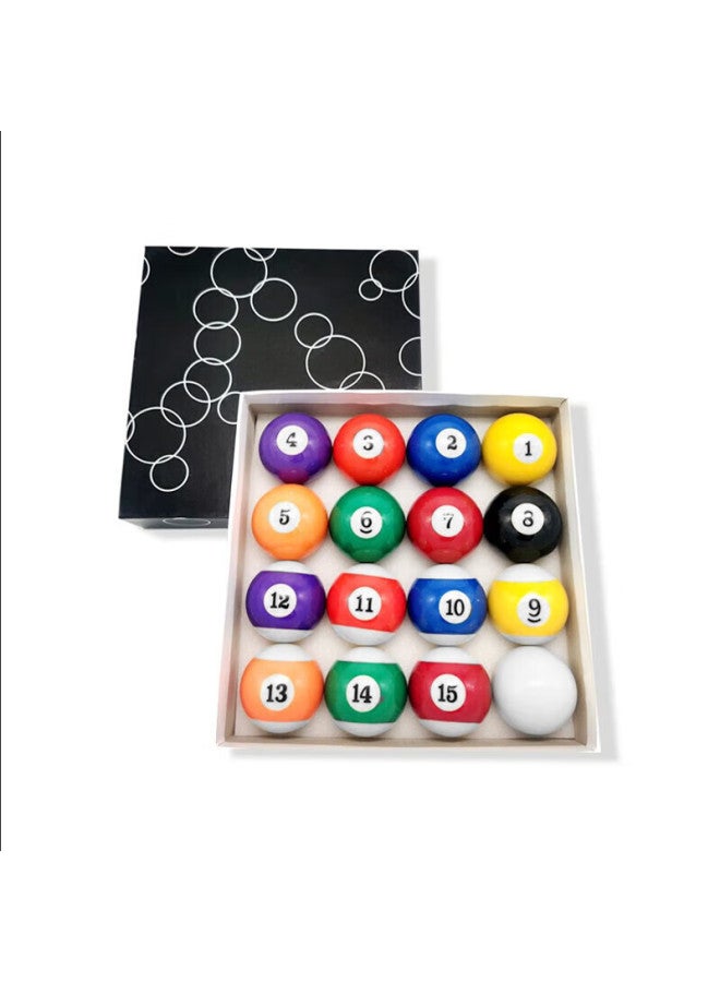 Invui Billiard Ball, Black 8, Chinese Pool Table Ball, American Pool Ball, Trick Shot, Sixteen Colors, Large Size, Standard Ball, 57.2mm - Image 3