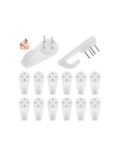 KNP Non Trace Hard Wall Hook (40x20mm) PACK OF 25  - Image 2
