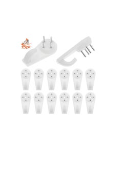 KNP Non Trace Hard Wall Hook (40x20mm) PACK OF 25  - Image 3