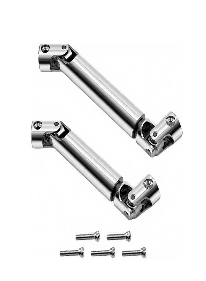 FSDKEDUF Stainless Steel Center Drive Shafts for Redcat Ascent-18 Rc Car Upgrade Parts Crawler Accessories 1/18 - Image 1