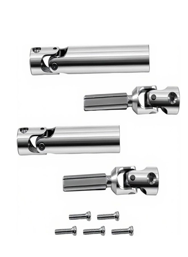 FSDKEDUF Stainless Steel Center Drive Shafts for Redcat Ascent-18 Rc Car Upgrade Parts Crawler Accessories 1/18 - Image 2