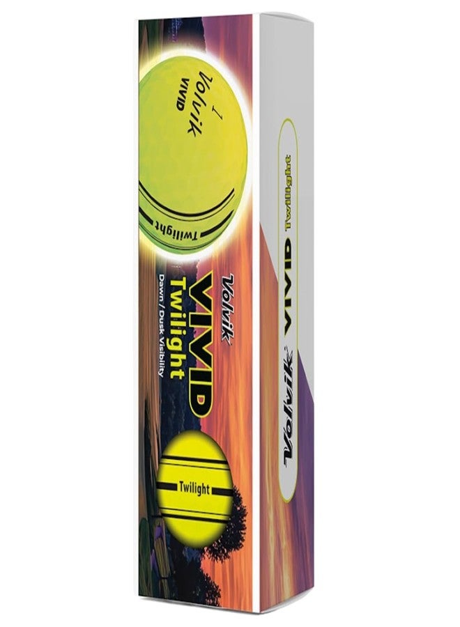 Volvik Vivid Twilight Glow in the Dark Golf Balls (Flashlight Combo Pack, Yellow) - Image 3