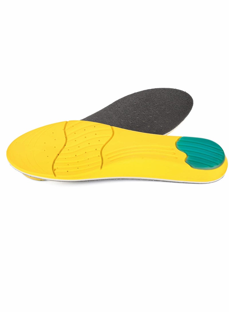 KASTWAVE Orthotic Plantar Fasciitis Insoles, Memory Foam Insoles, 1/2 Inch Height Increase, Excellent Shock Absorption and Cushioning Comfort Insoles for Men and Women (Men 38-42.5/ Women 37-42) - Image 4