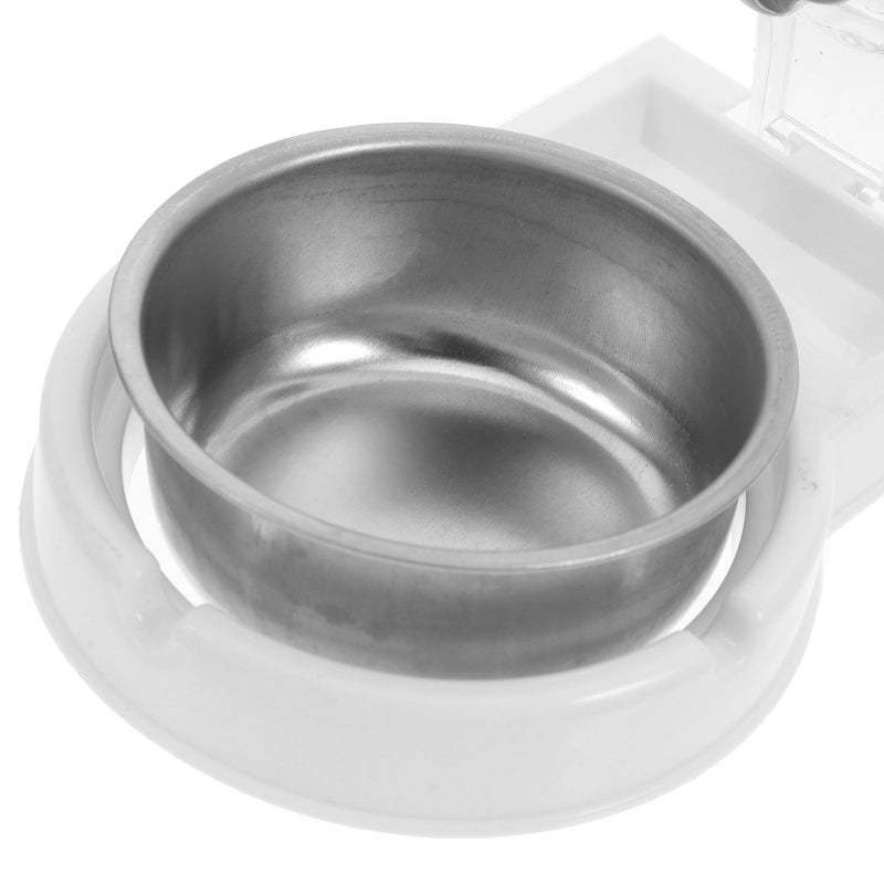 حائط لا حفر الفولاذ المقاوم للصدأ عديم الدخان مقاوم للرياح منفضة سجائر أبيض للمنزل مكتب شرفة - Image 4